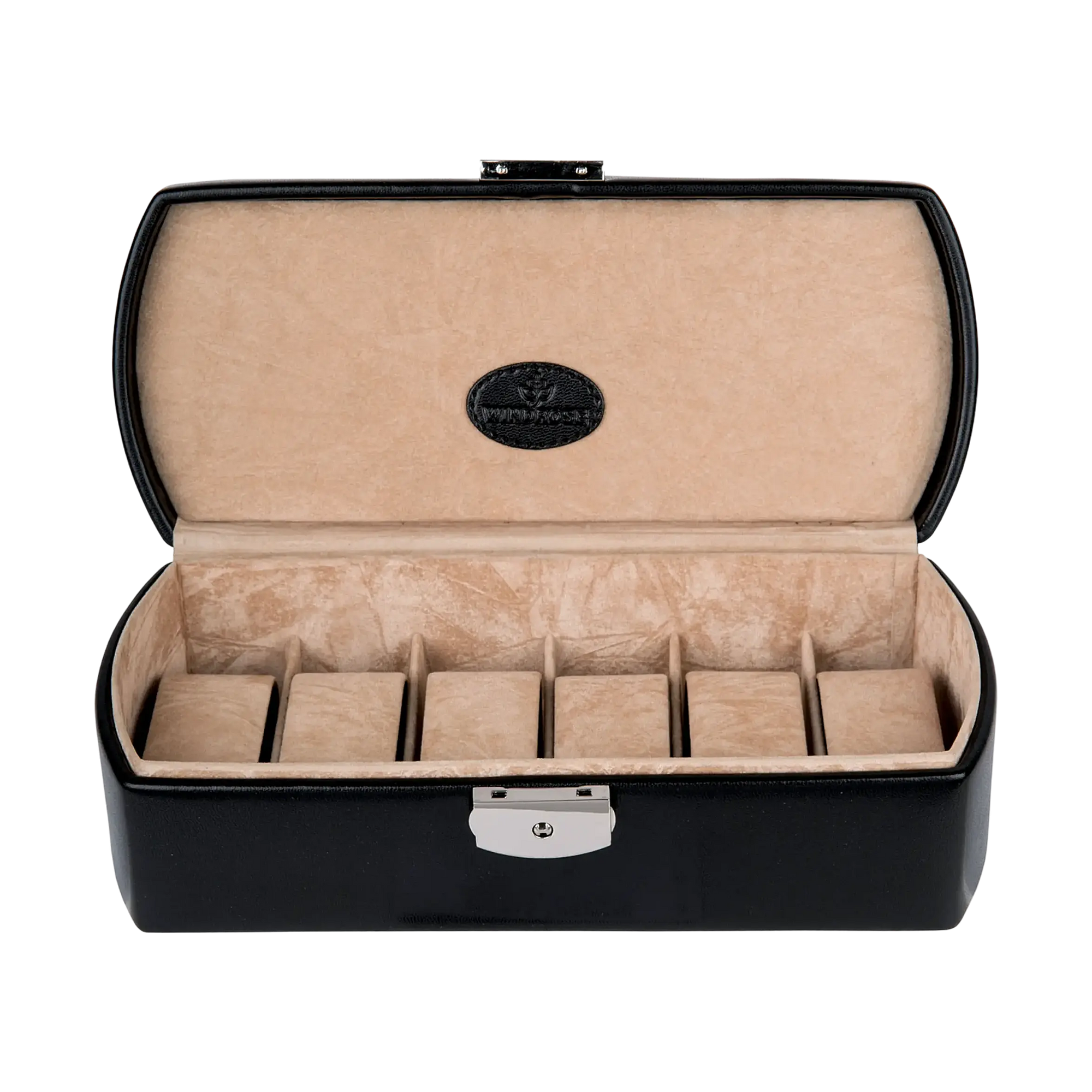 Watch box Merino / black