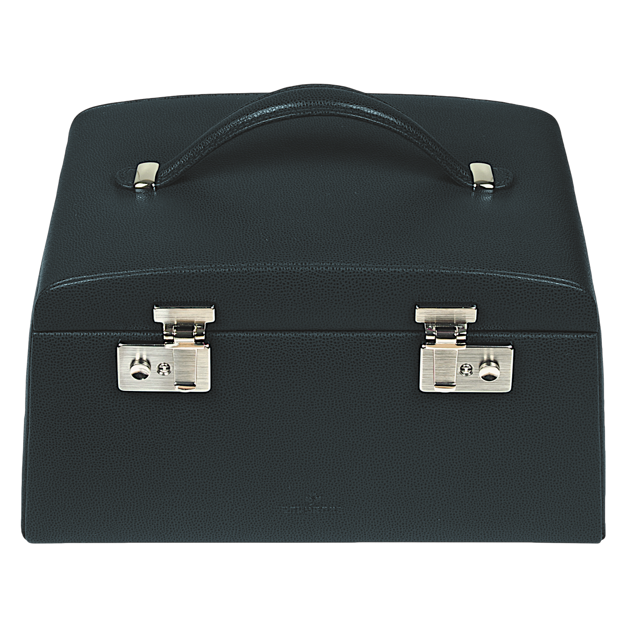 Schmuckkoffer Beluga / schwarz (Leder)