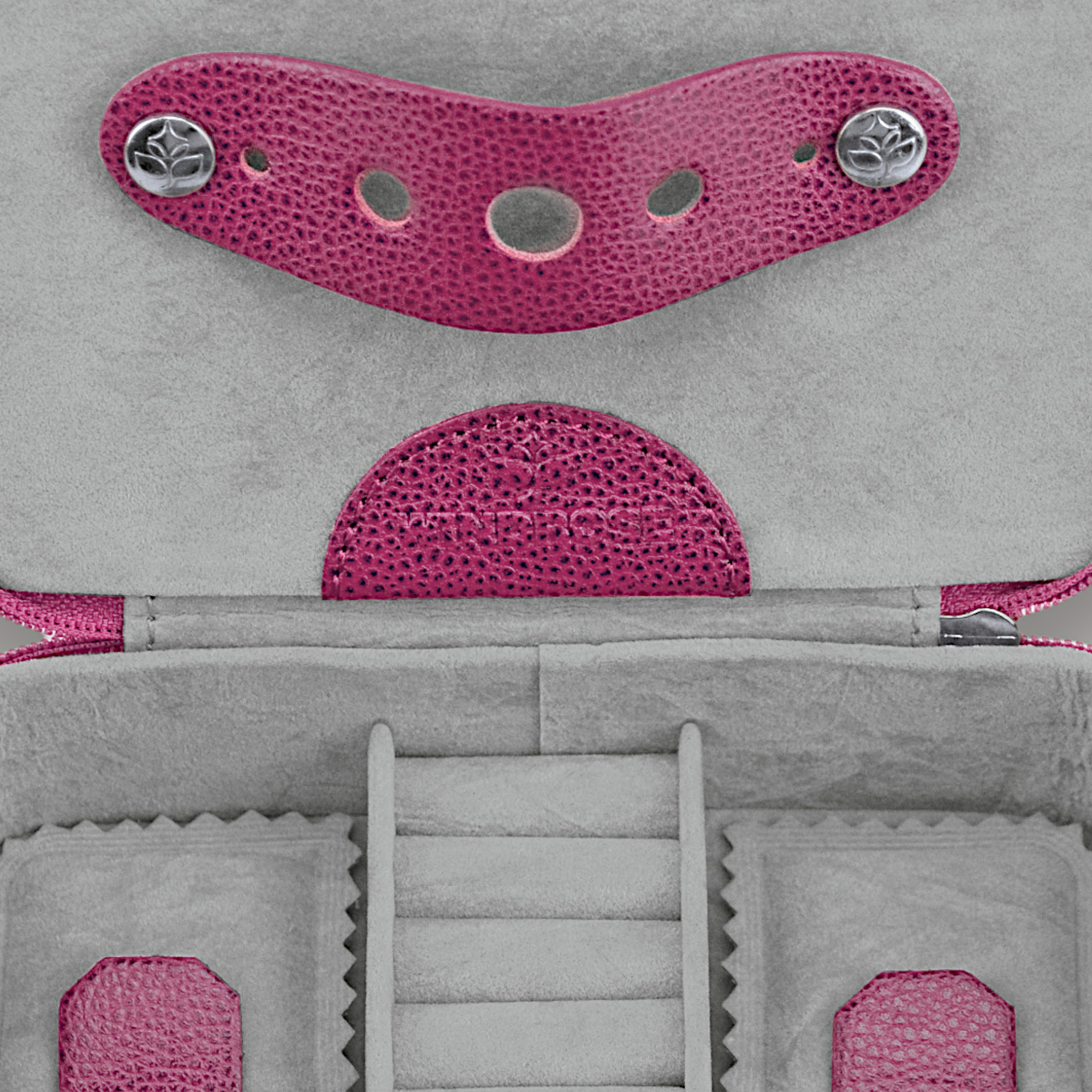 Jewelry box Beluga / berry (leather)
