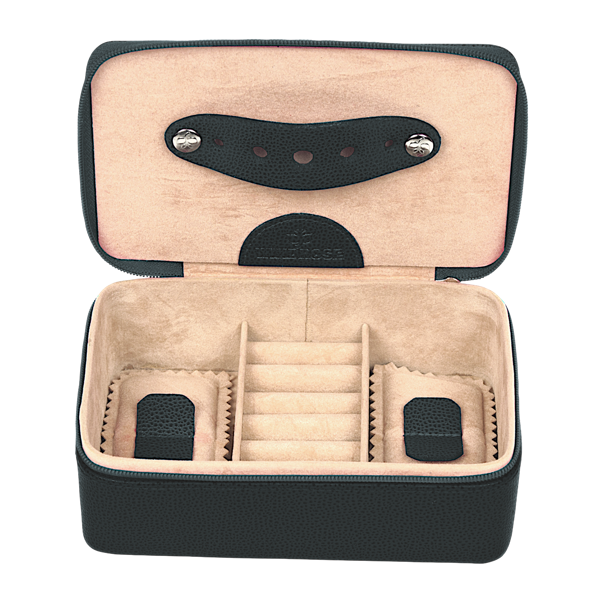Jewelry box Beluga / black (leather)
