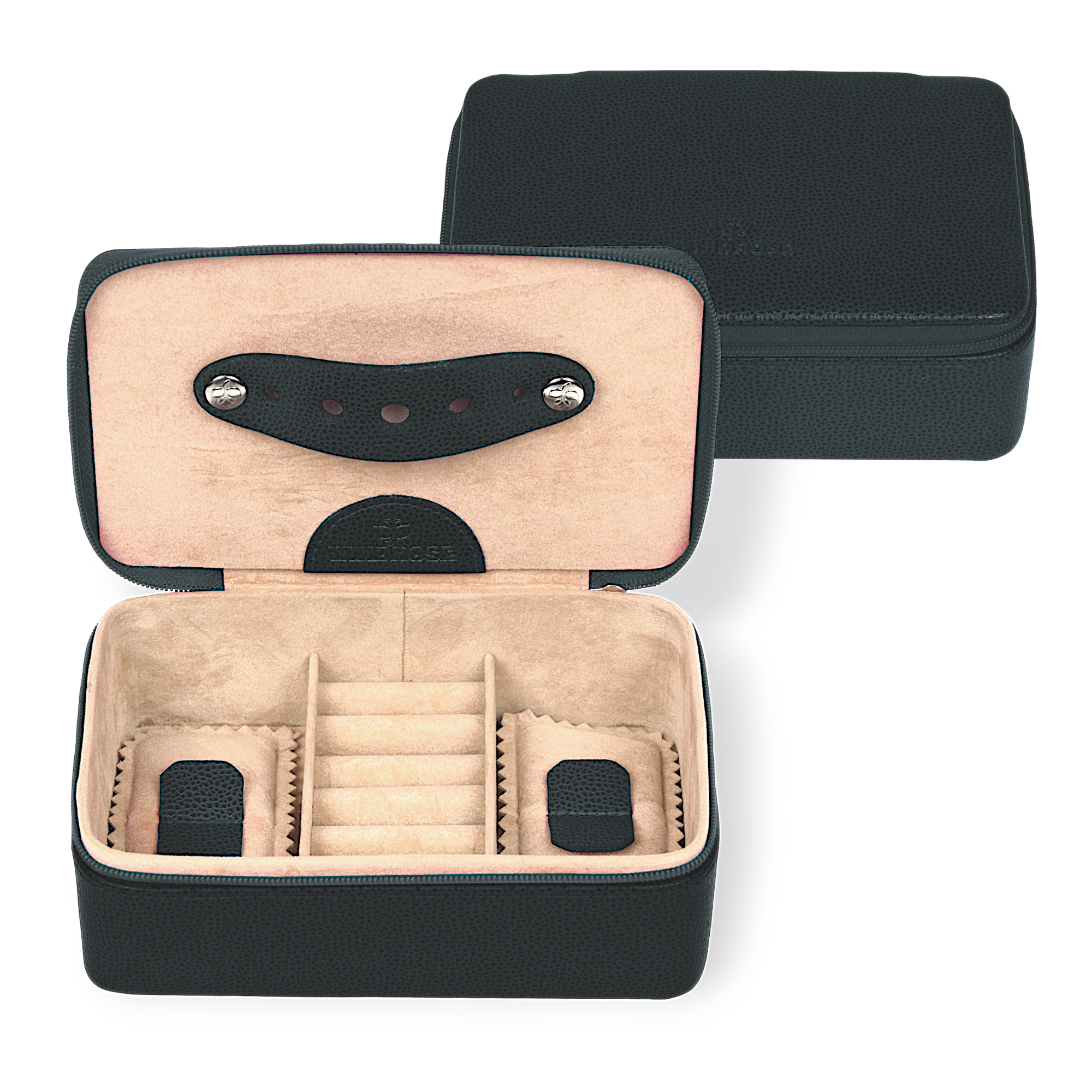 Jewelry box Beluga / black (leather)