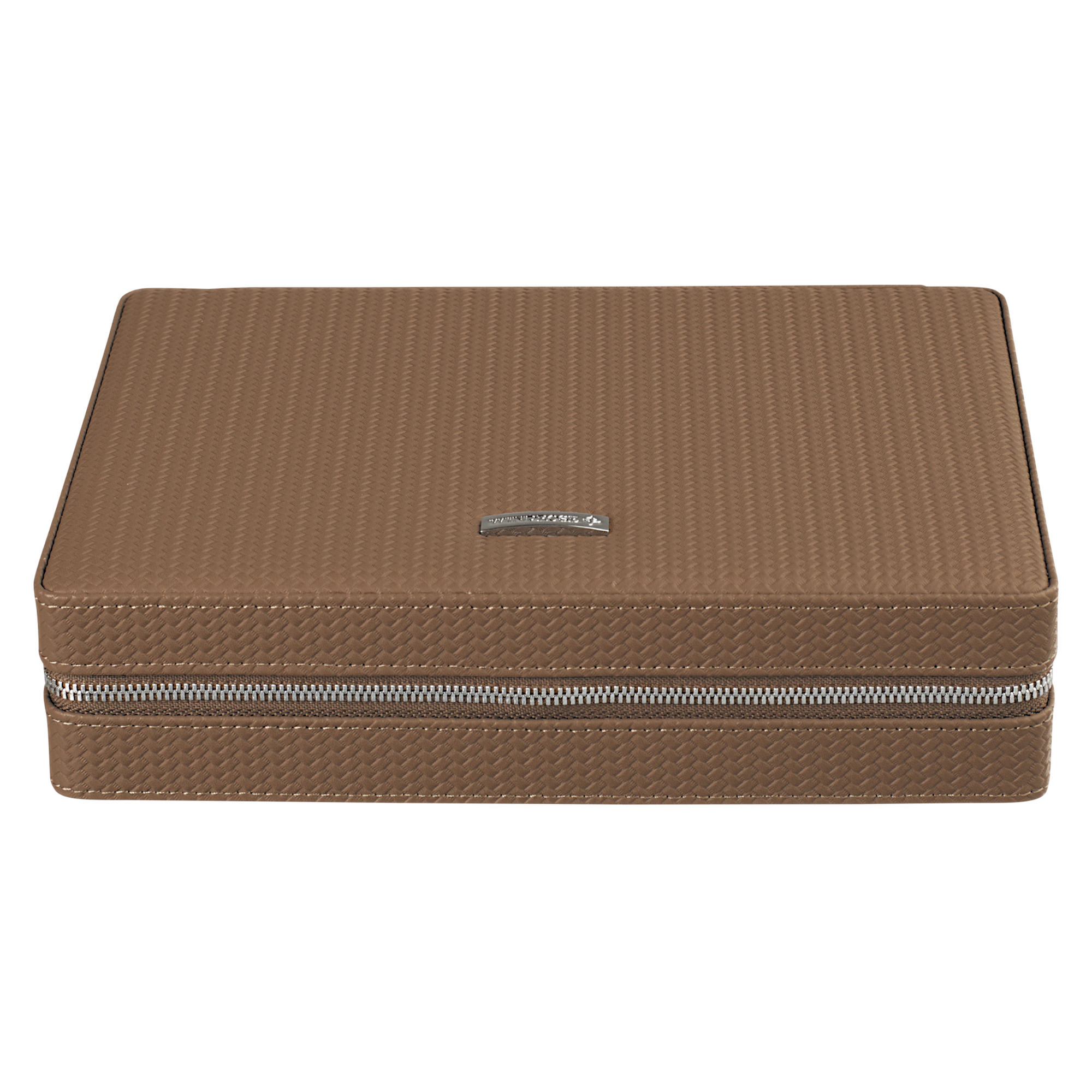 Reissverschluss Schmuckbox Corbello / mocca