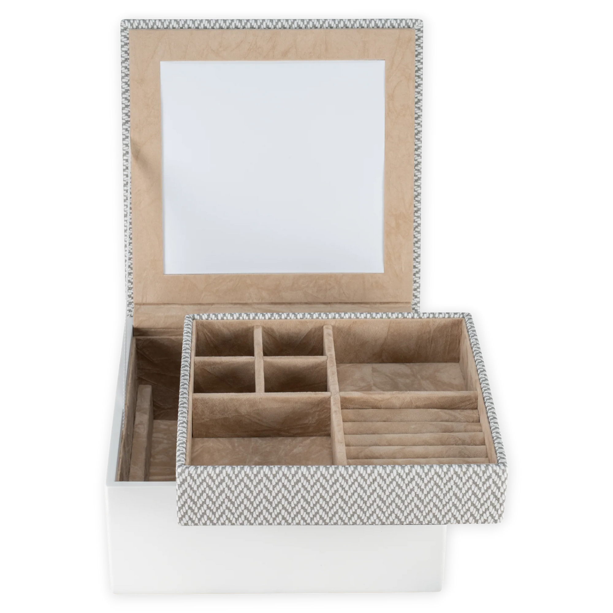 Jewelry box small Calma / white