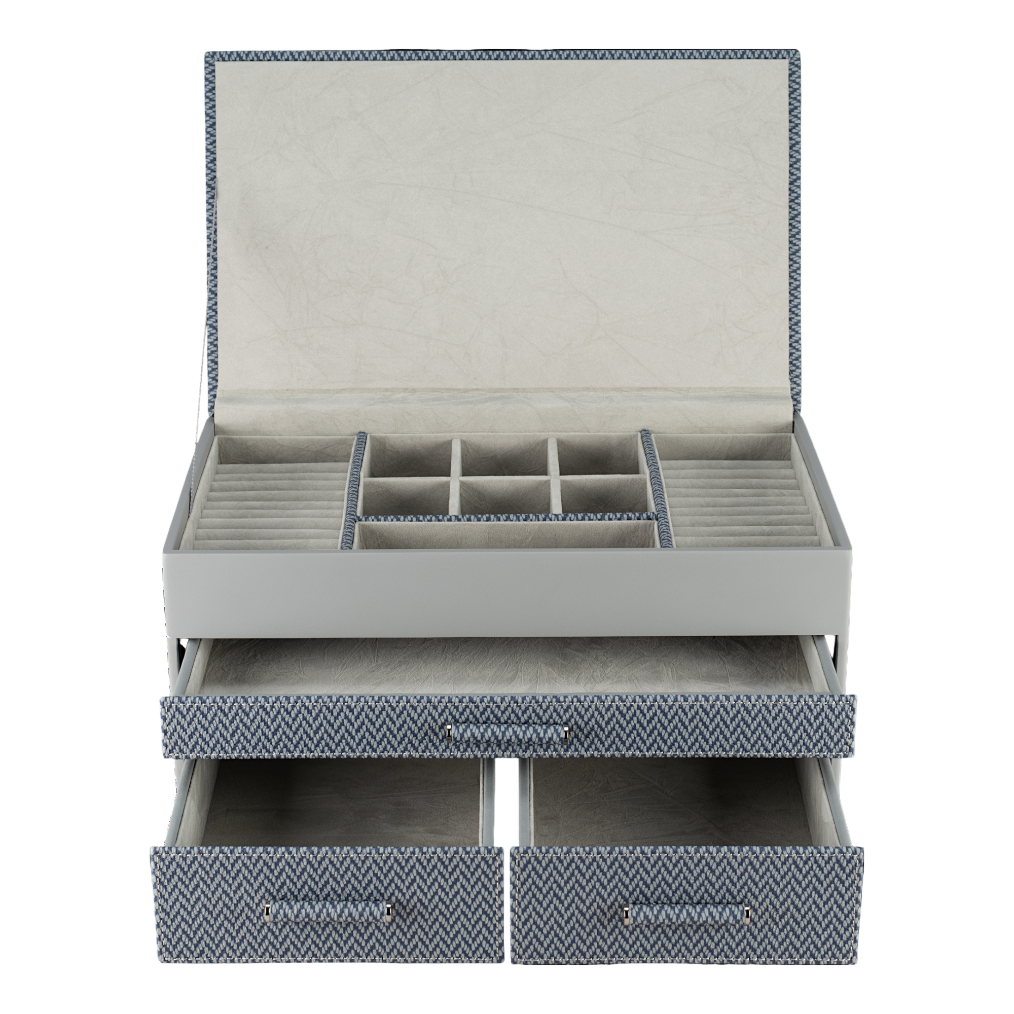 Jewelry box large Calma / grey