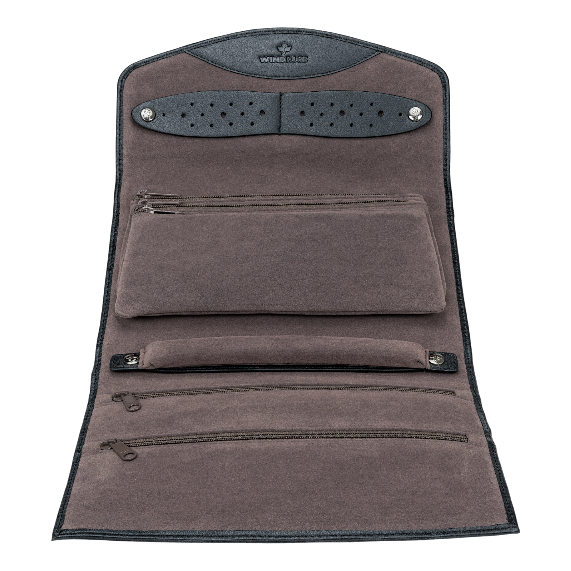 Jewelry bag XL Nappa / black (full cowhide)