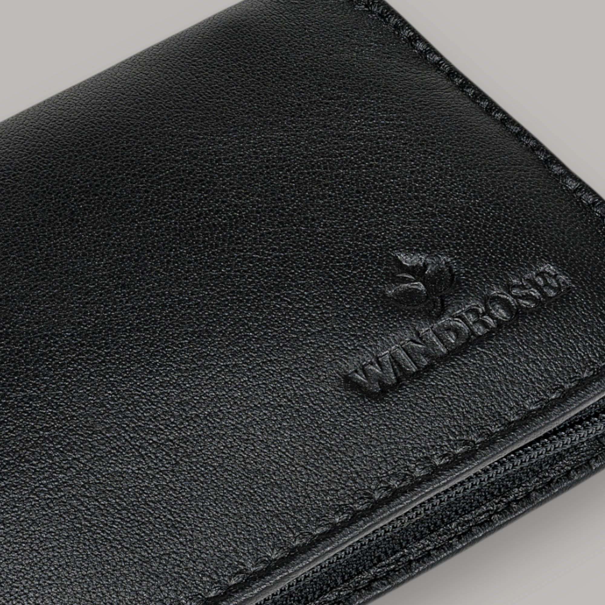 7-piece manicure case Nappa / black (full cowhide)