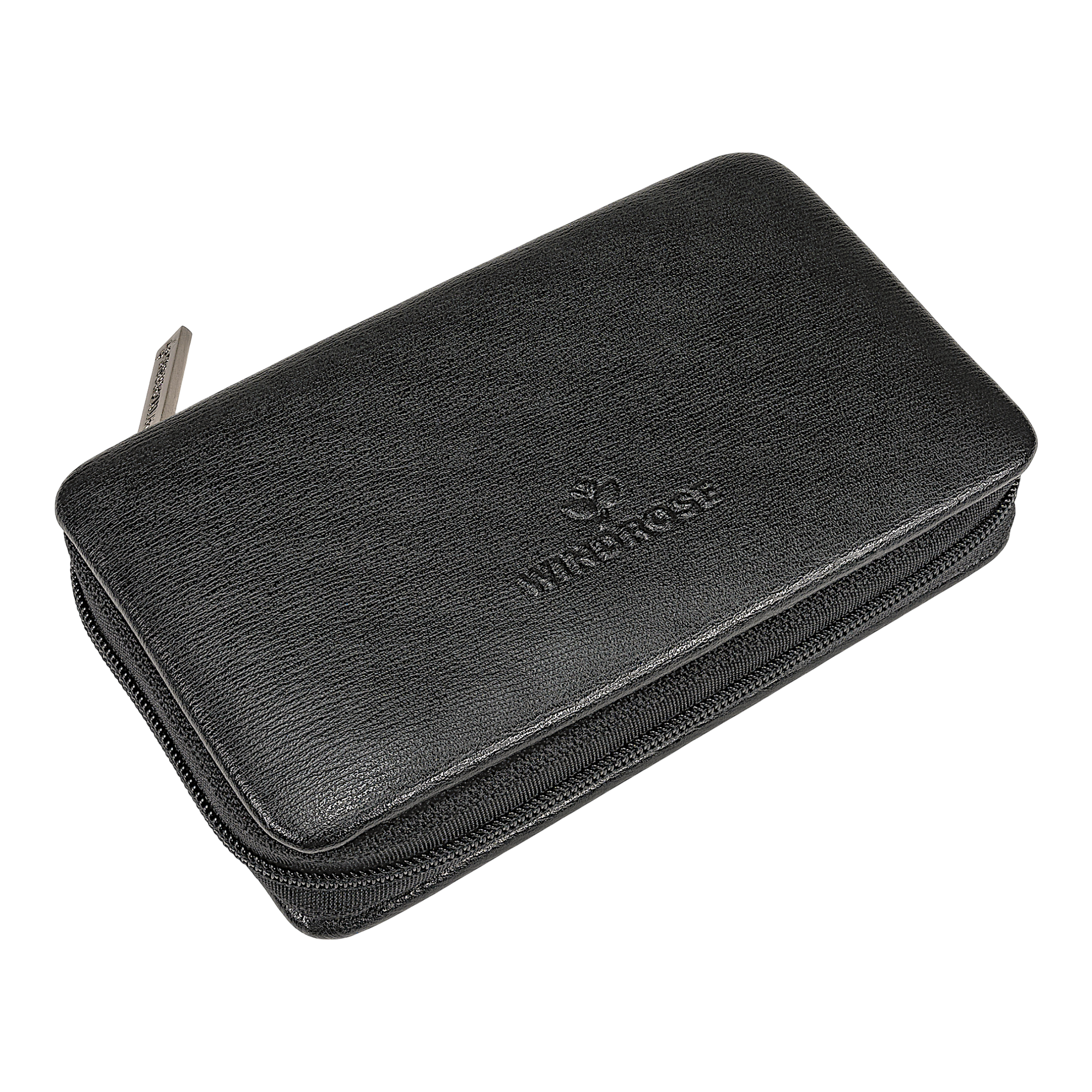 5-teilig Maniküretui Ambiance / schwarz (Leder)