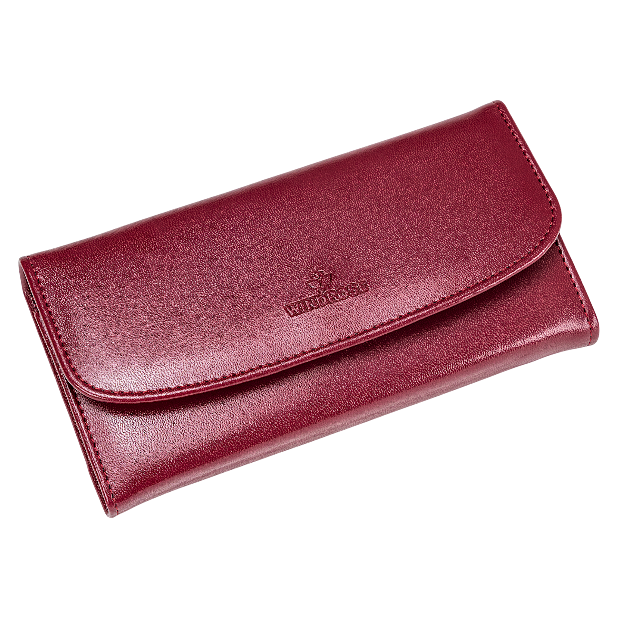 Schmucktasche Merino / rot