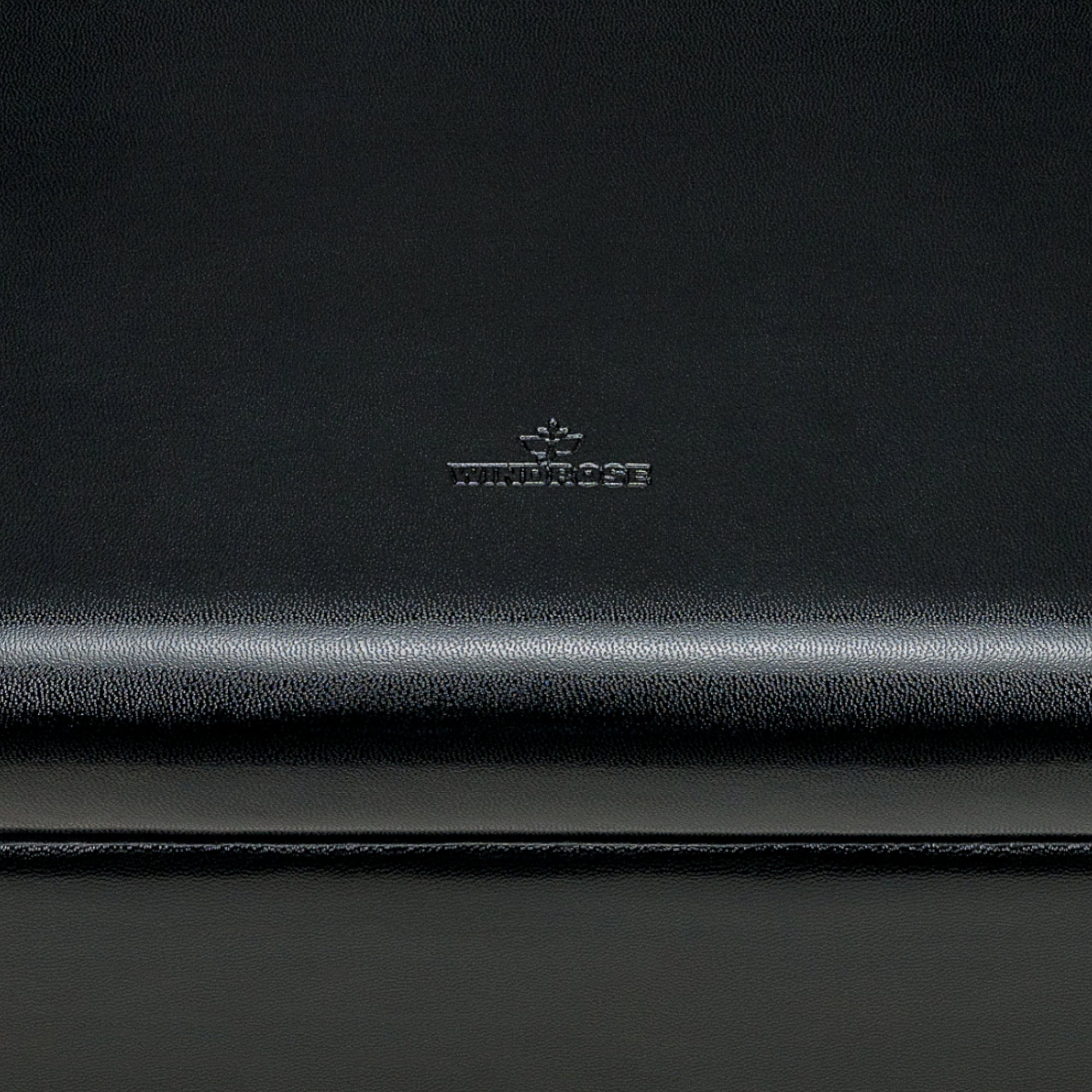 Charmbox mit 2 herausnehmbaren Einsätze Merino / schwarz
