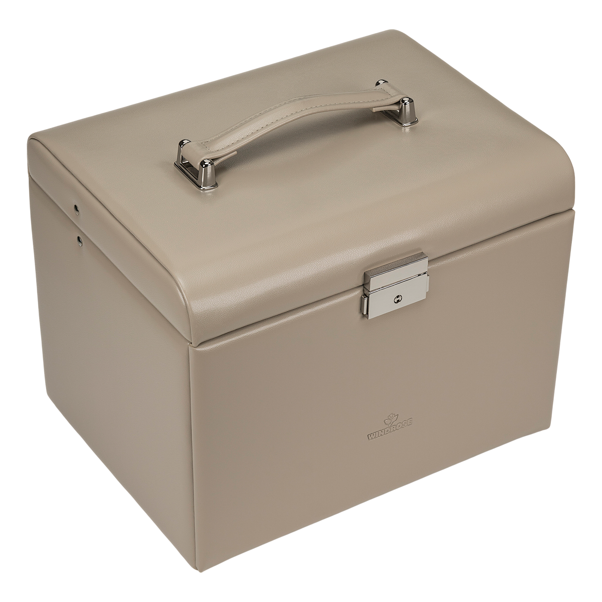 Jewelry case with integrated jewelry bag Merino Moda / beige