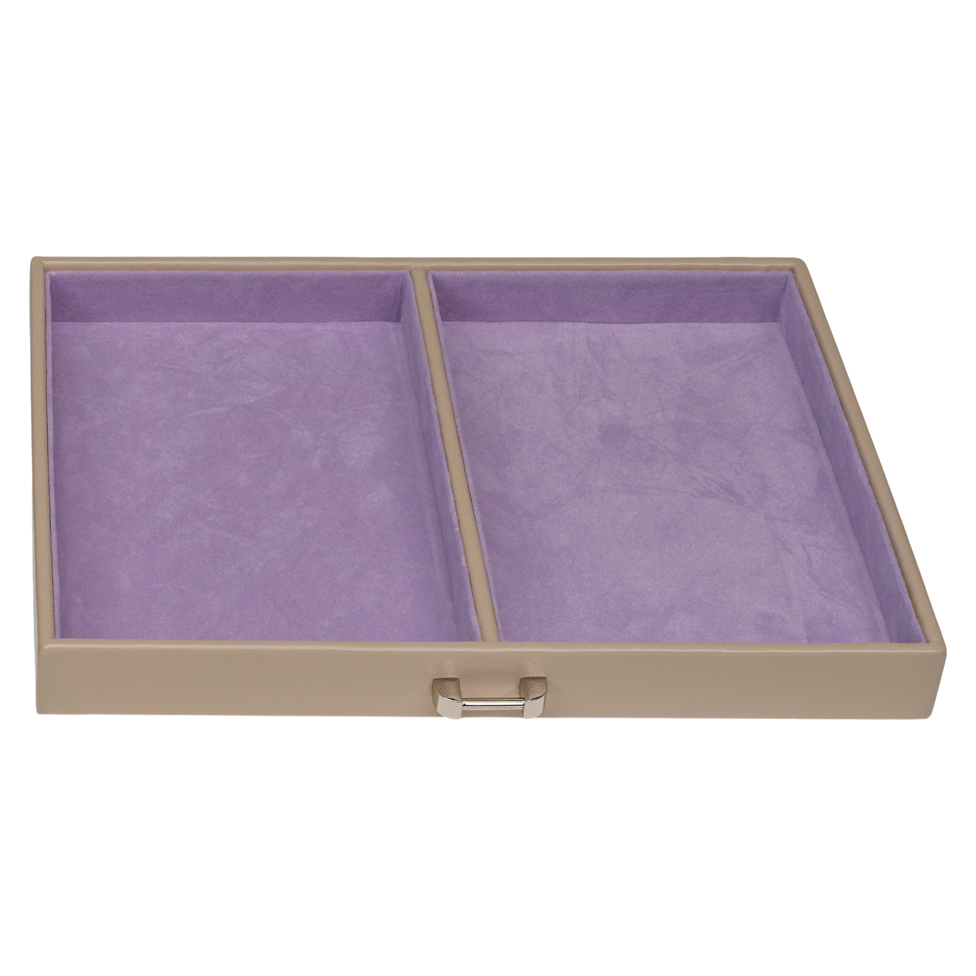 Jewelry case with integrated jewelry bag Merino Moda / beige