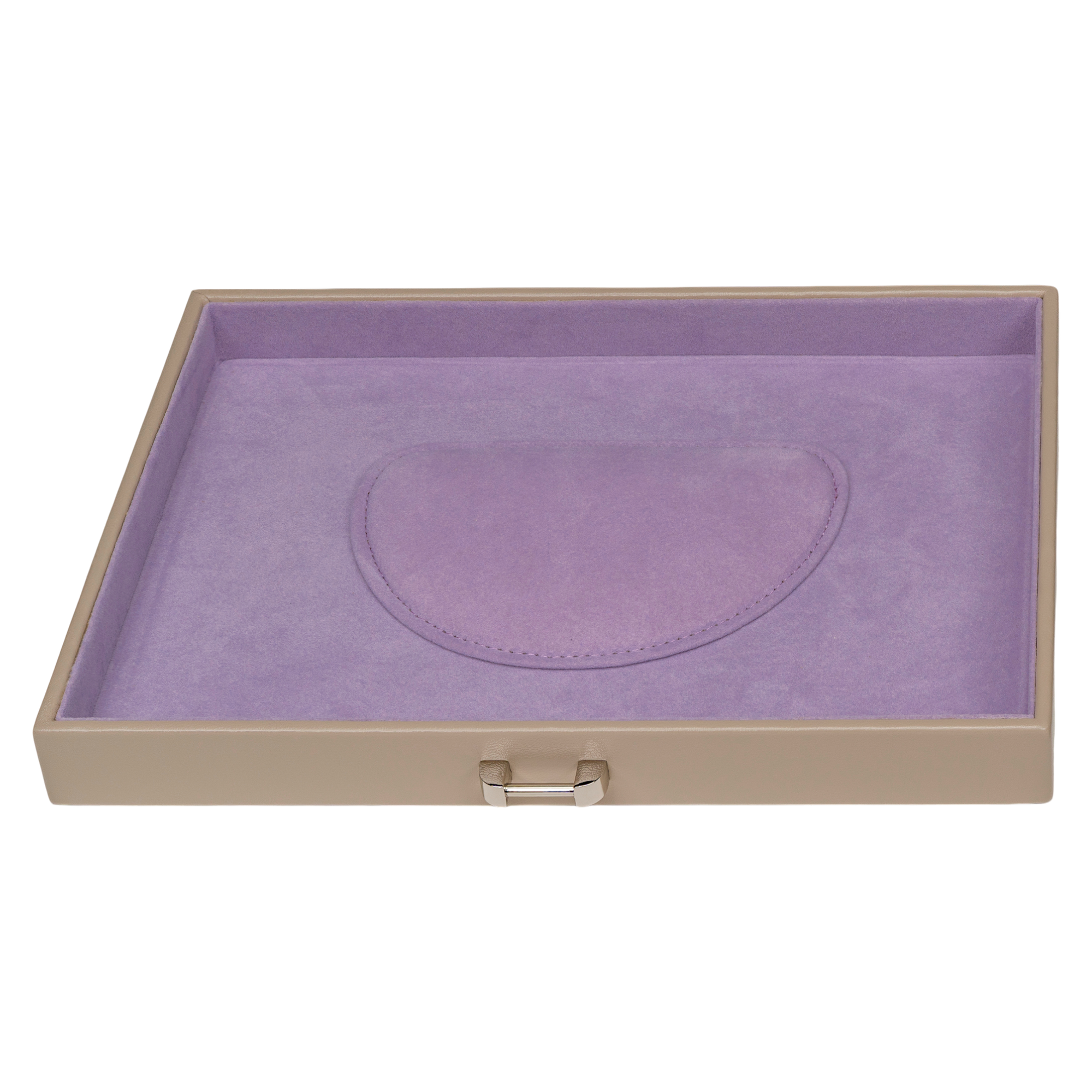 Jewelry case with integrated jewelry bag Merino Moda / beige