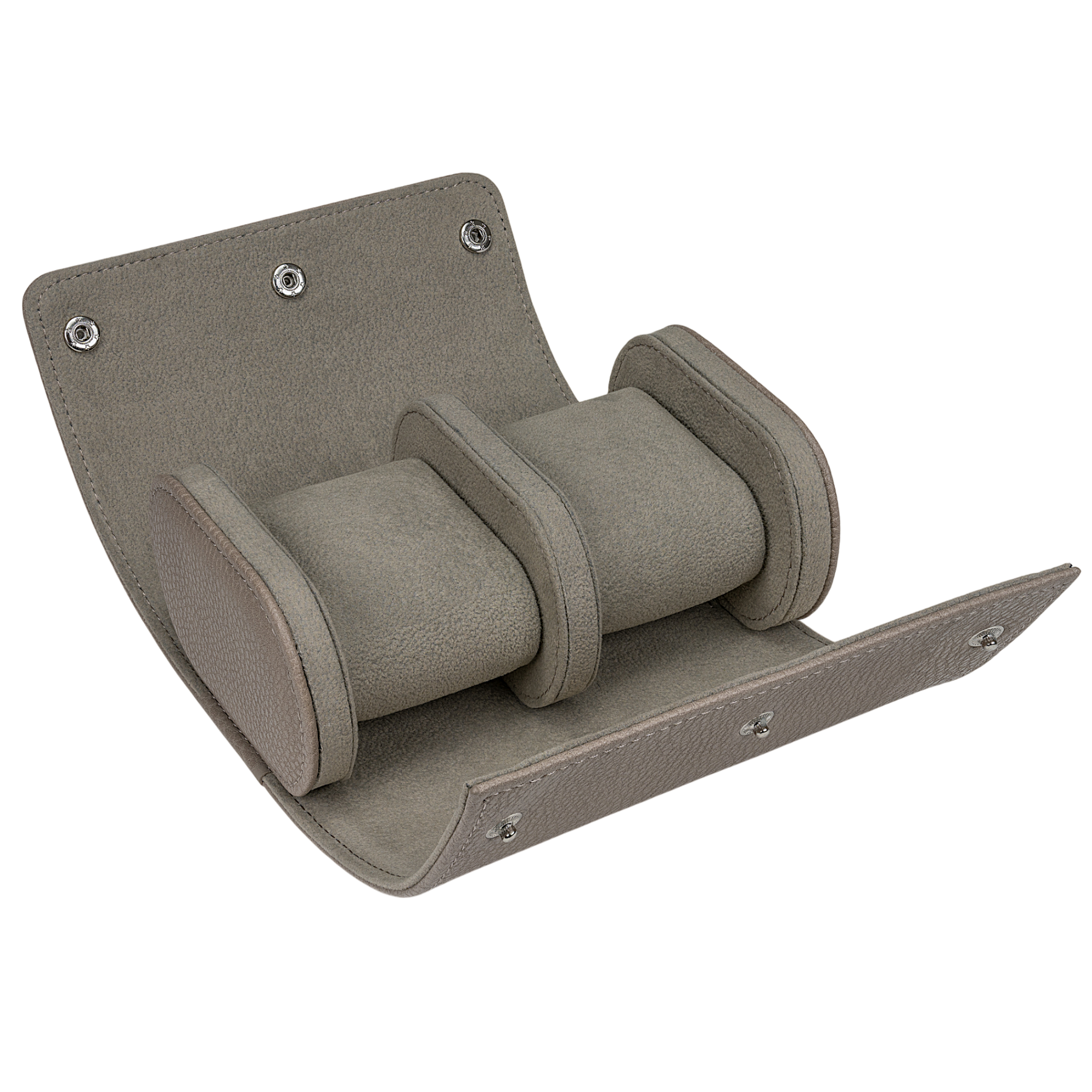 Watch case for 2 watches Tempora / taupe