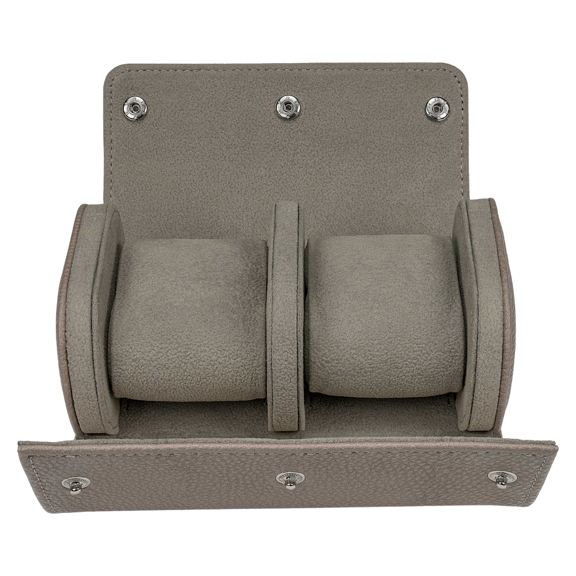 Watch case for 2 watches Tempora / taupe