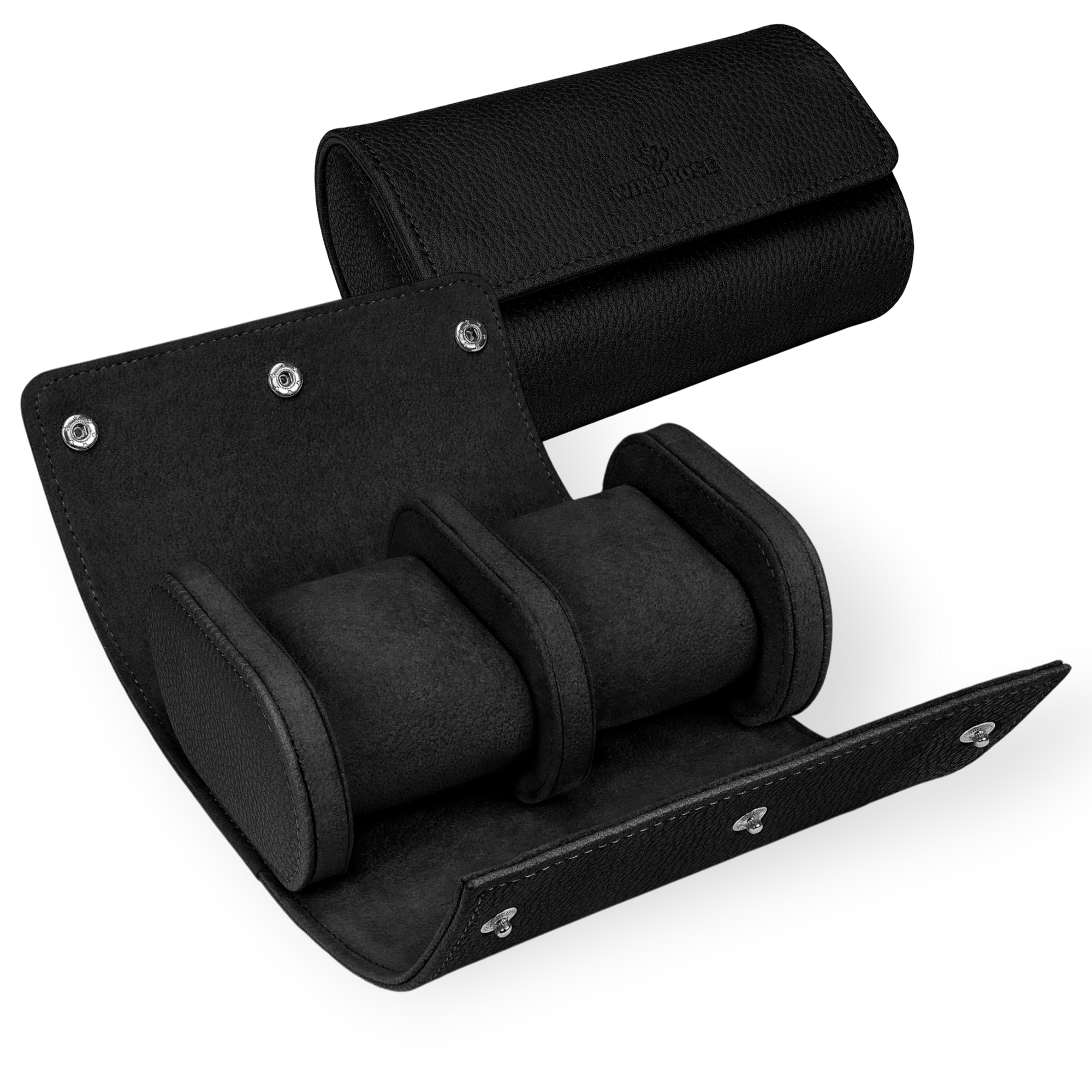 Watch case for 2 watches Tempora / black