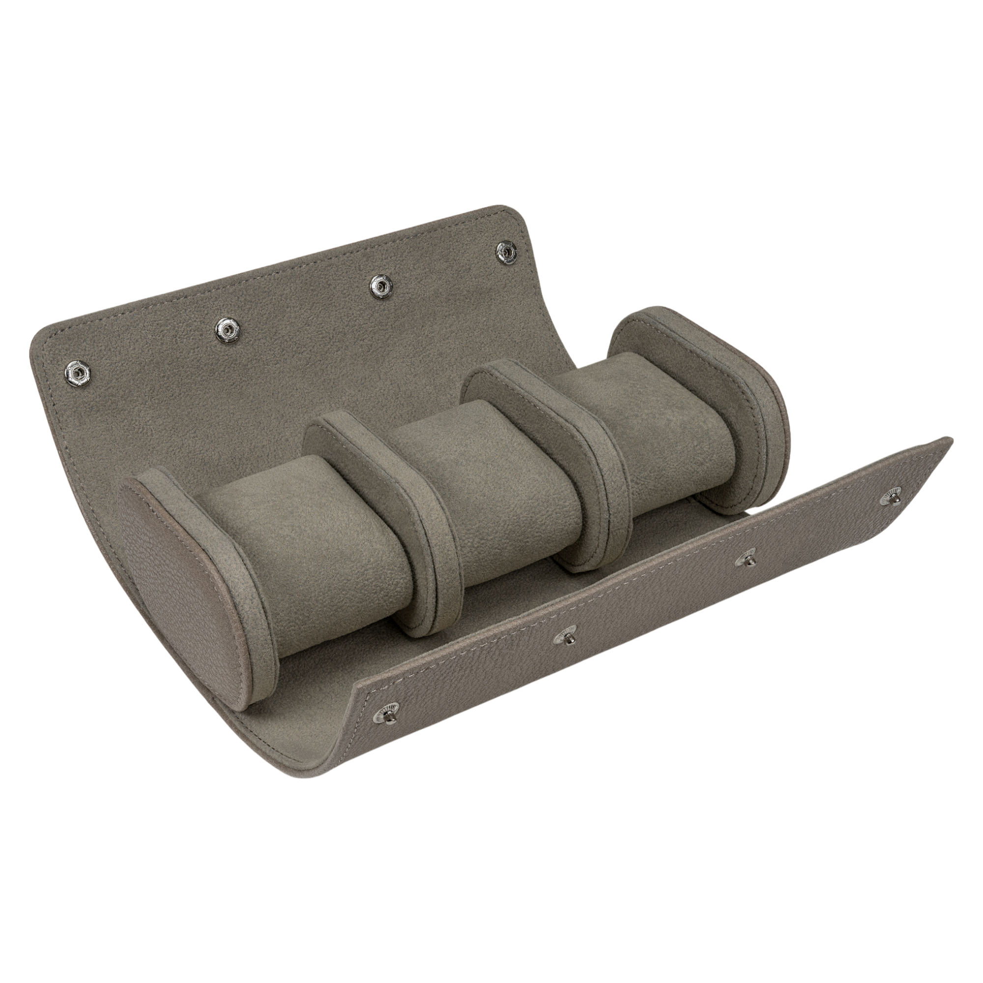 Watch case for 3 watches Tempora / taupe
