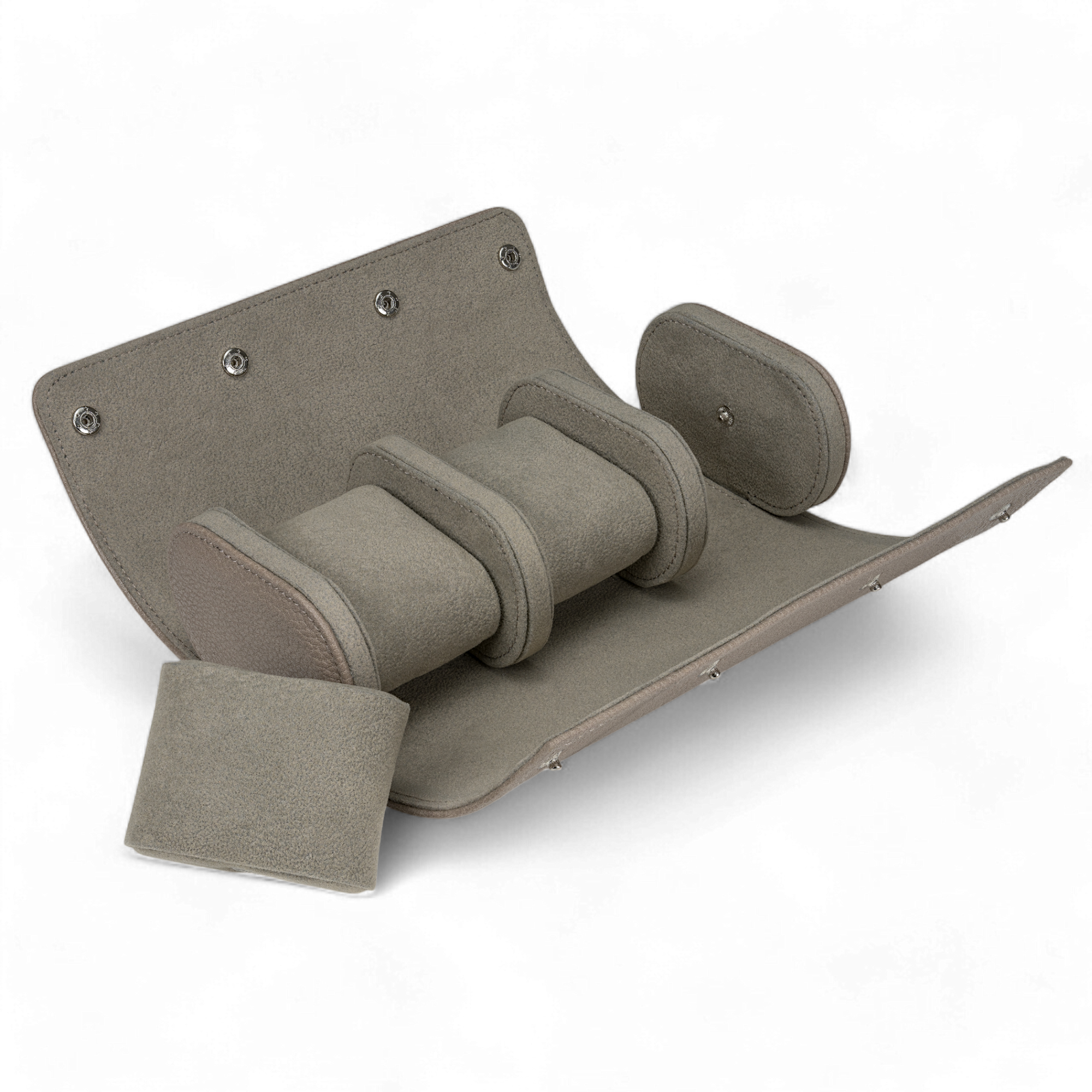 Watch case for 3 watches Tempora / taupe