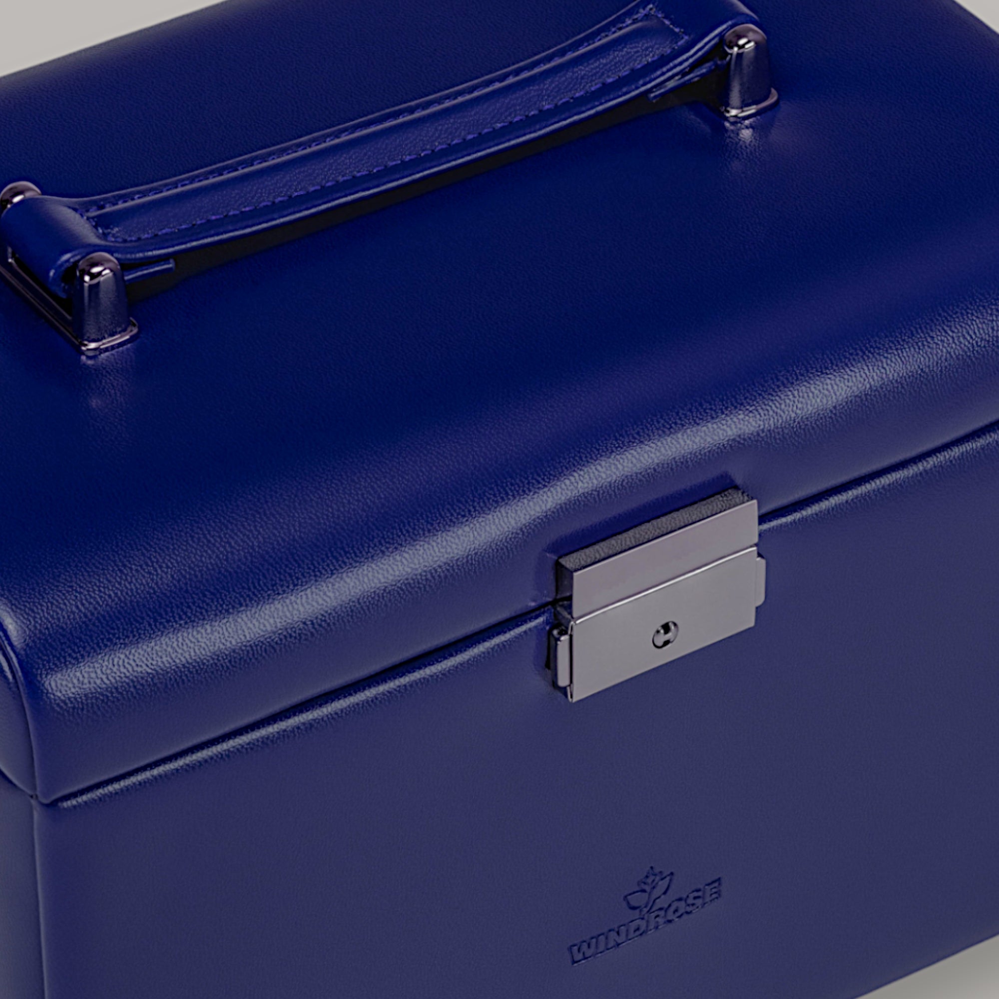 Merino Moda jewelry case / dark blue