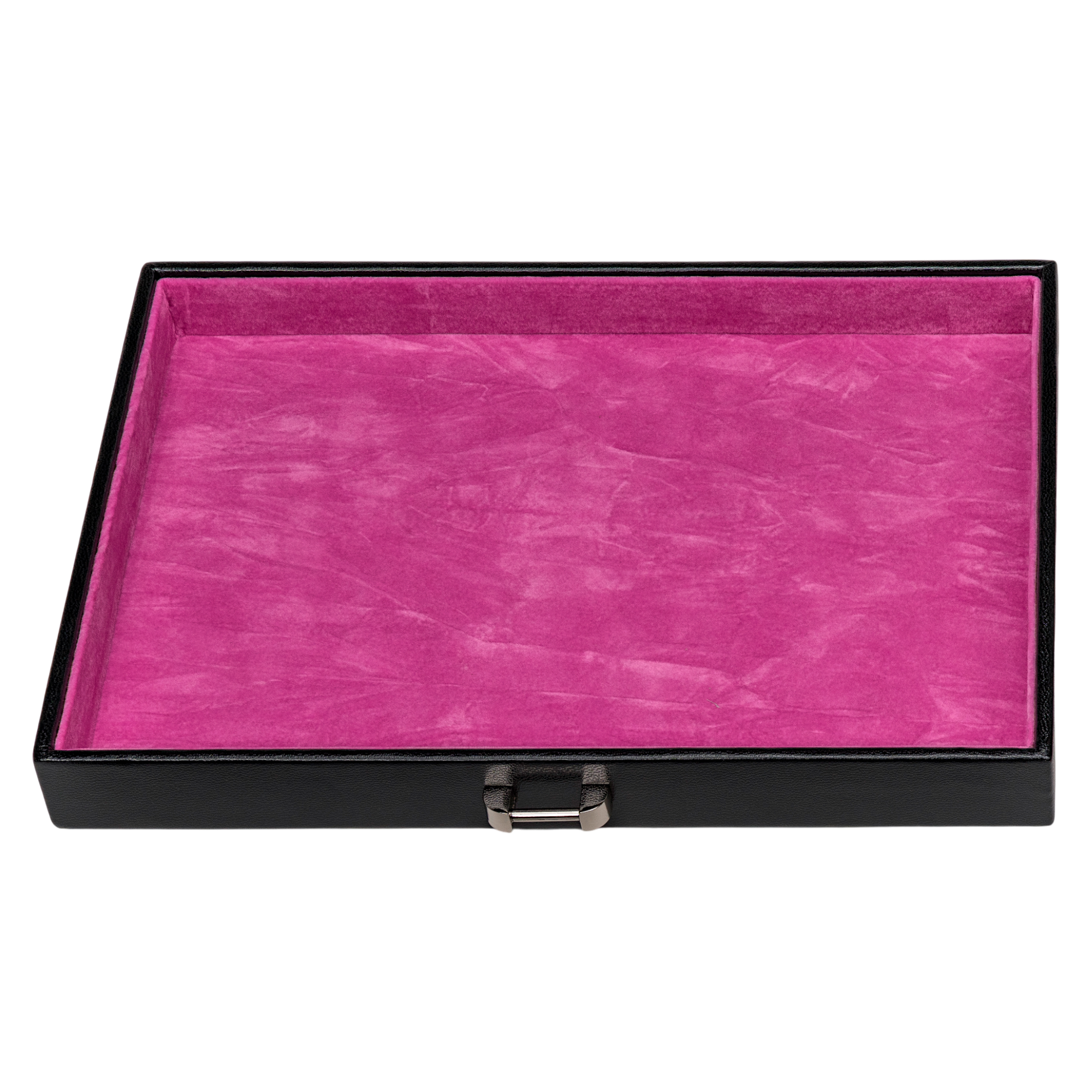 Jewelry case with integrated jewelry bag Merino Moda / black