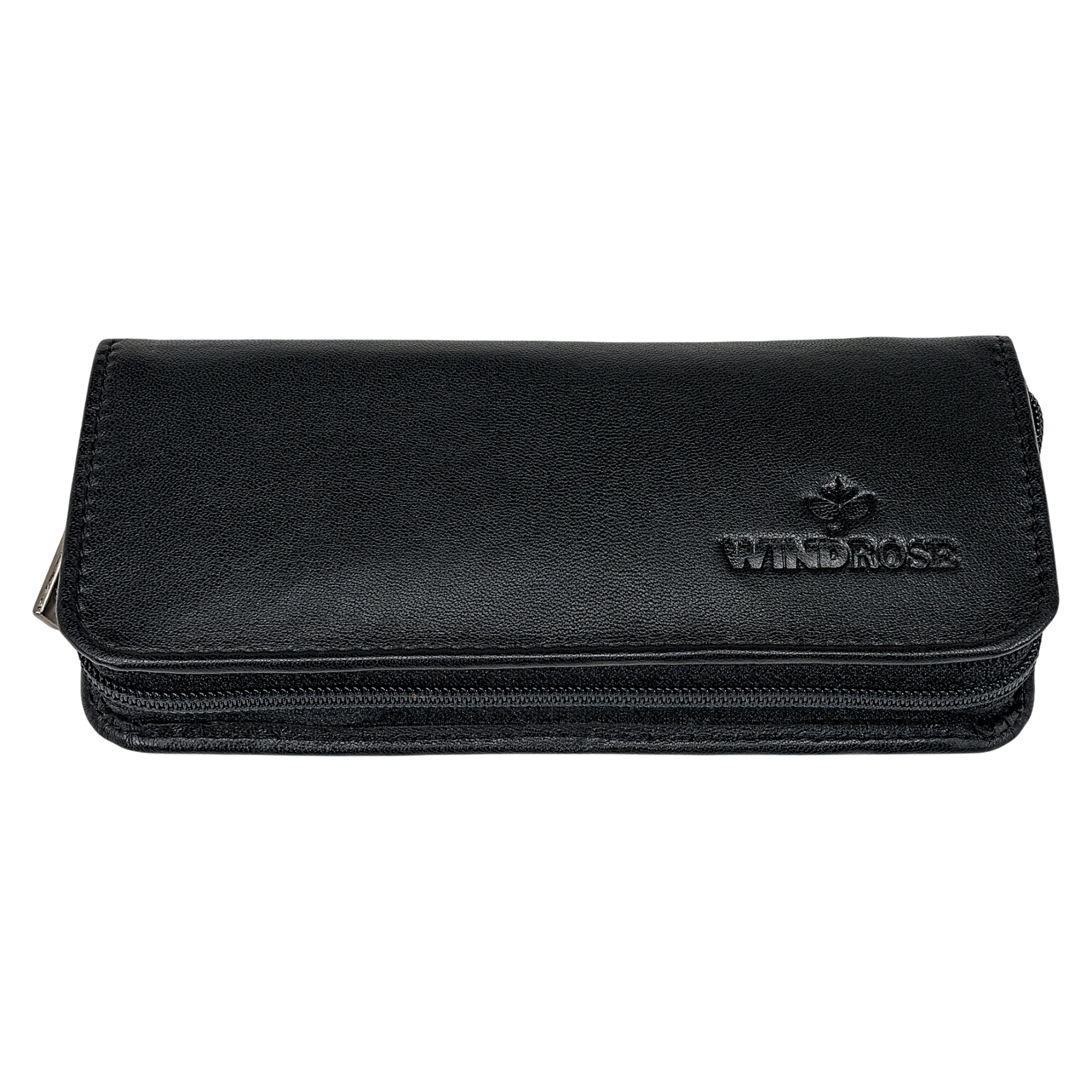5-piece manicure case nappa / black (full cowhide)