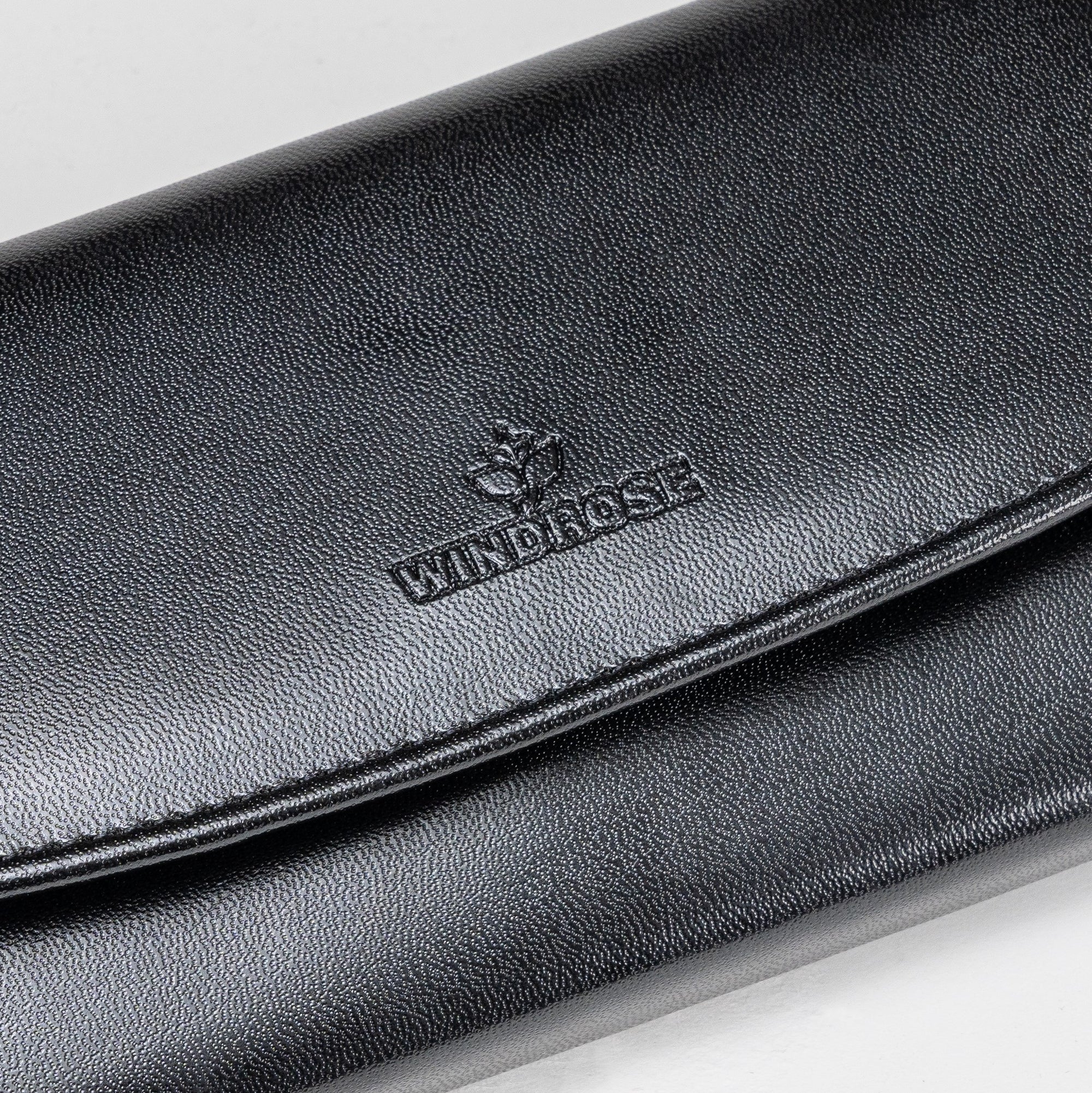 Schmucktasche Merino / schwarz