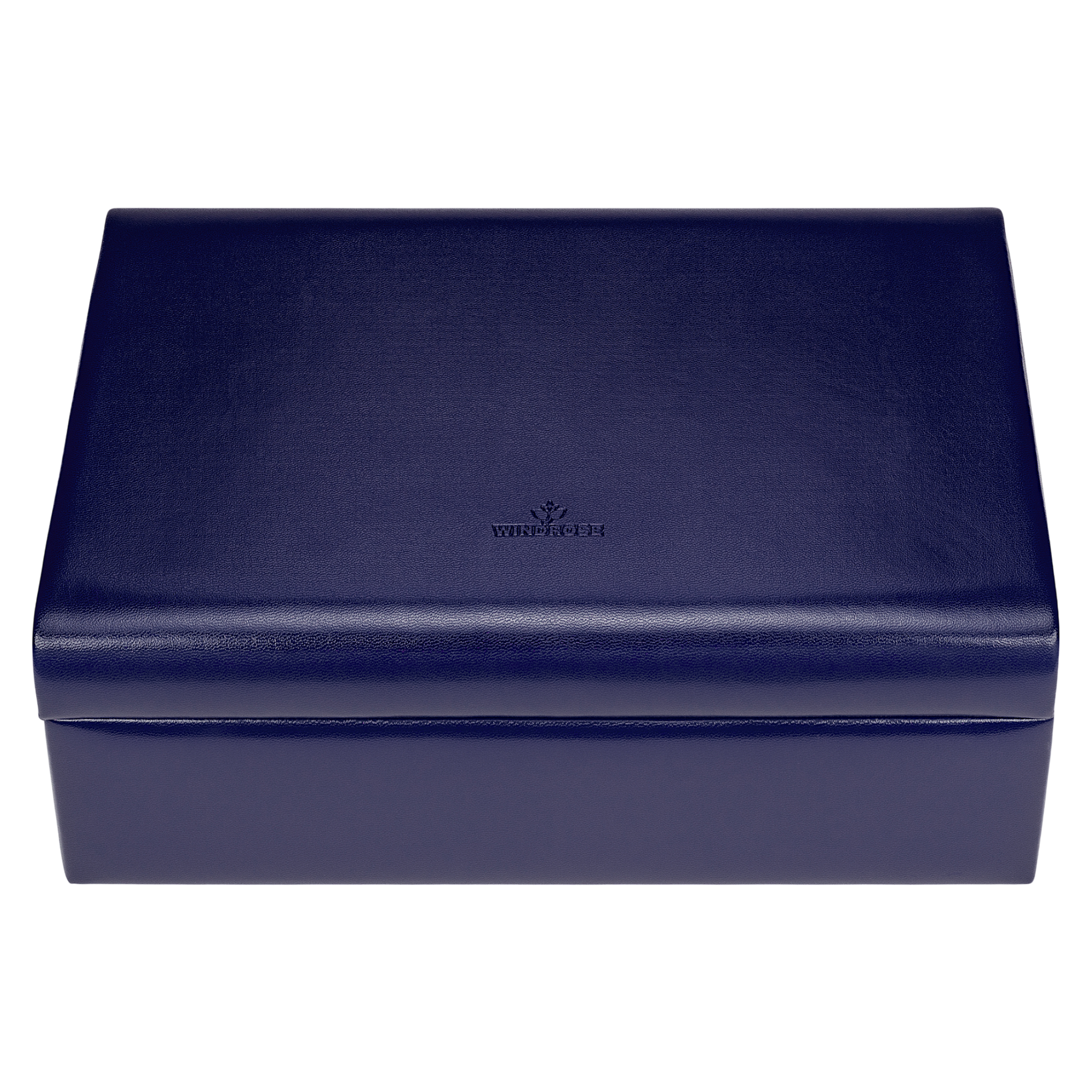 Charmbox mit 2 herausnehmbaren Einsätze Merino Moda / dunkelblau