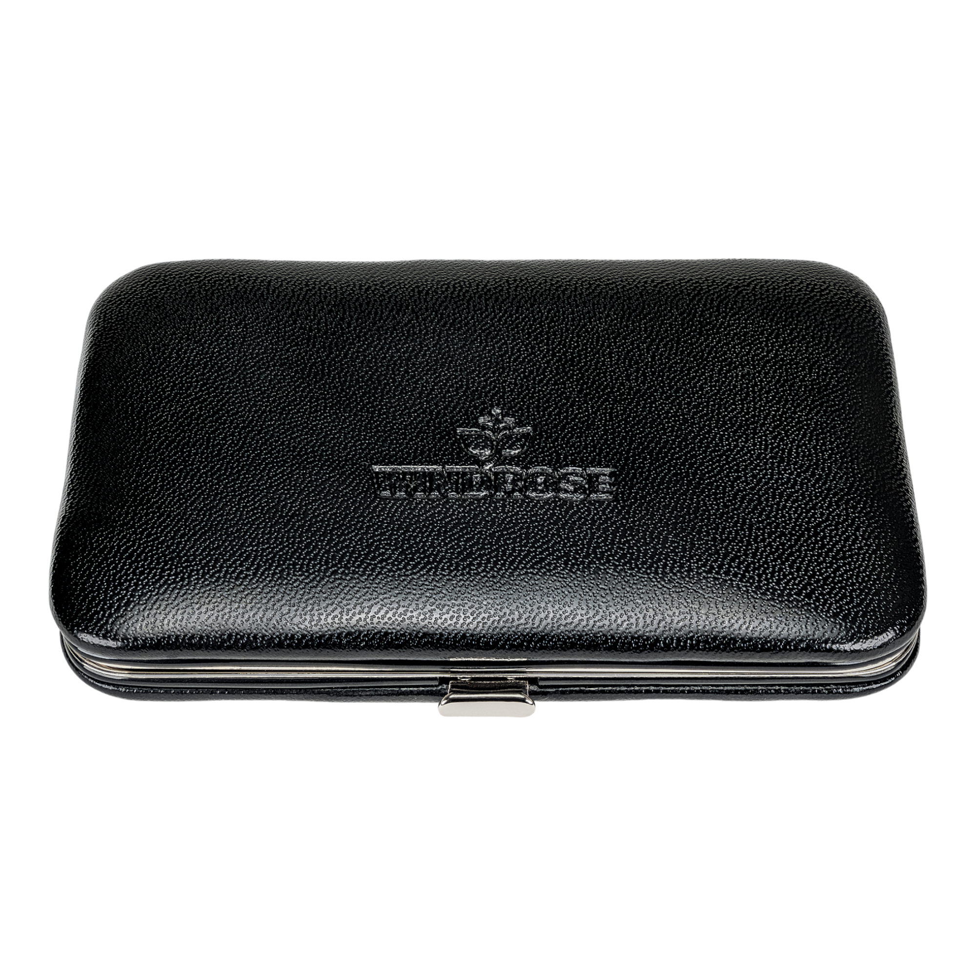 4-piece manicure case Merino / black