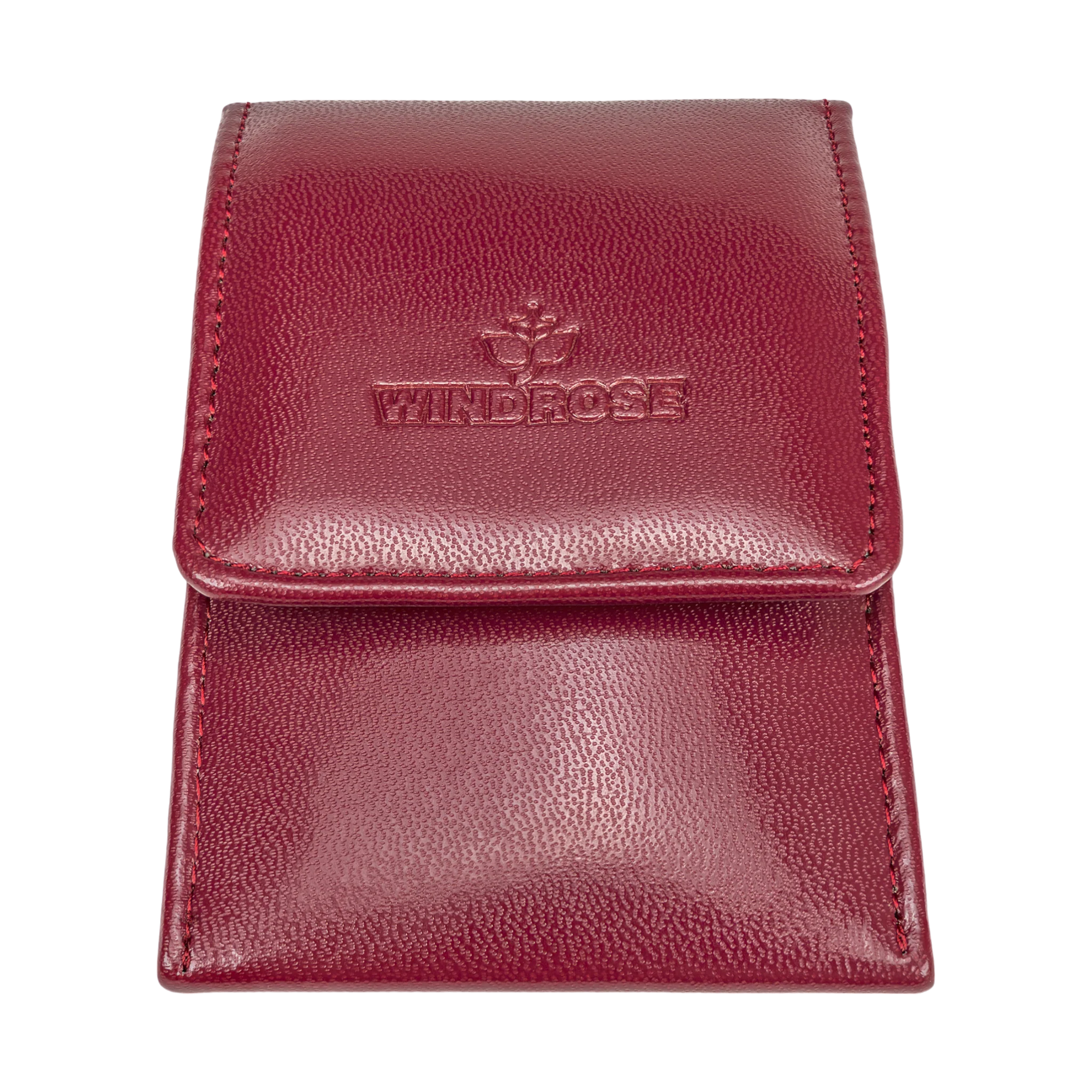 4-piece manicure case Merino / red