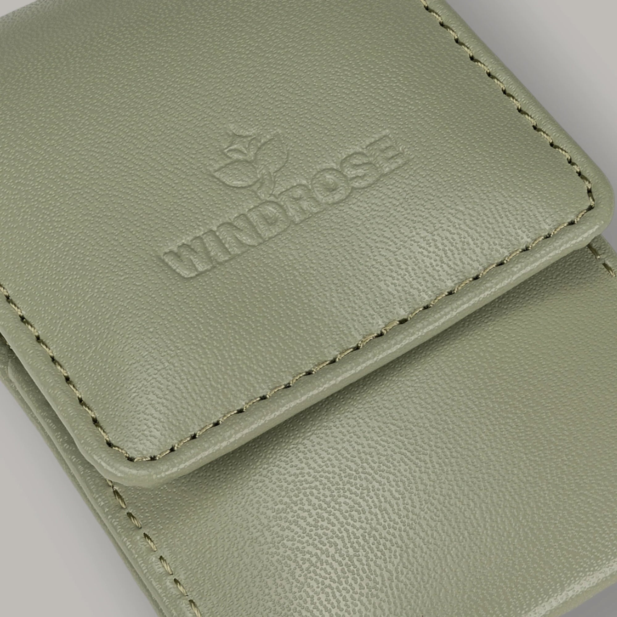 4-piece manicure case Merino Moda / sage
