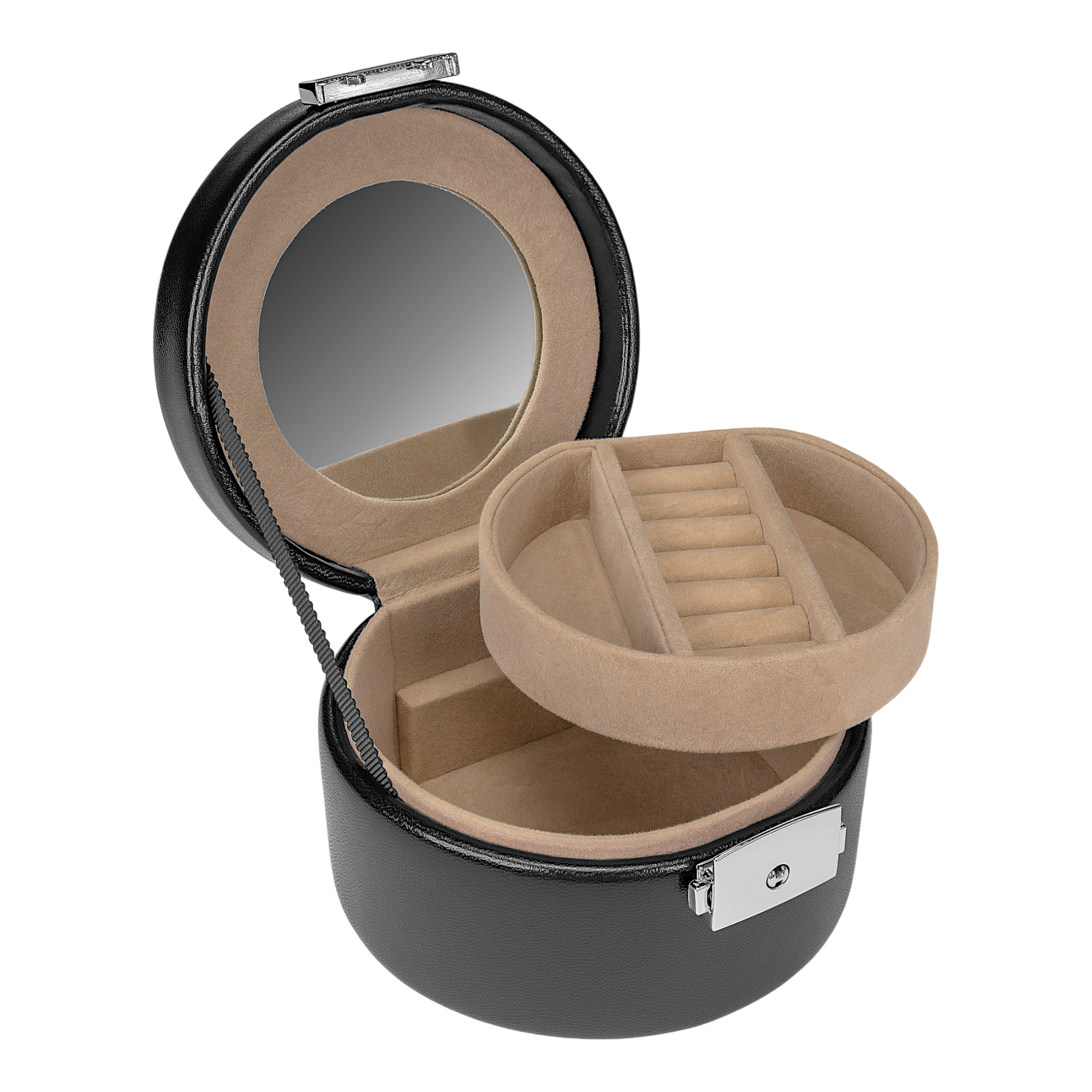 Jewelry box small Merino / black