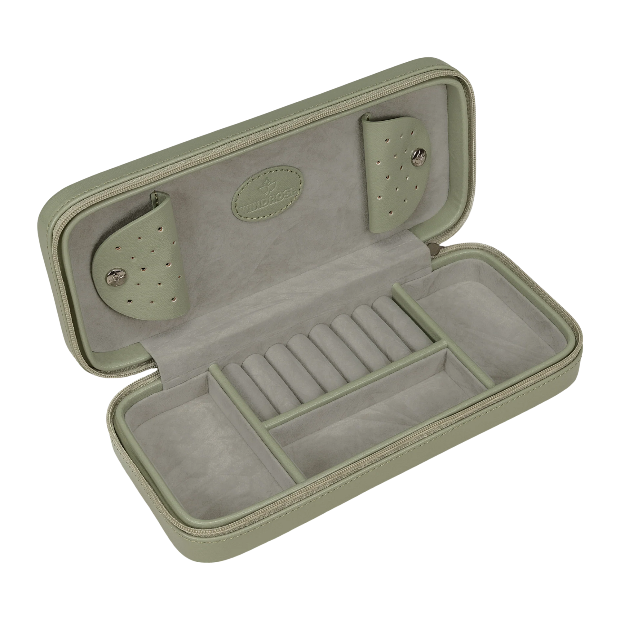 Charm box for travel Merino Moda / sage