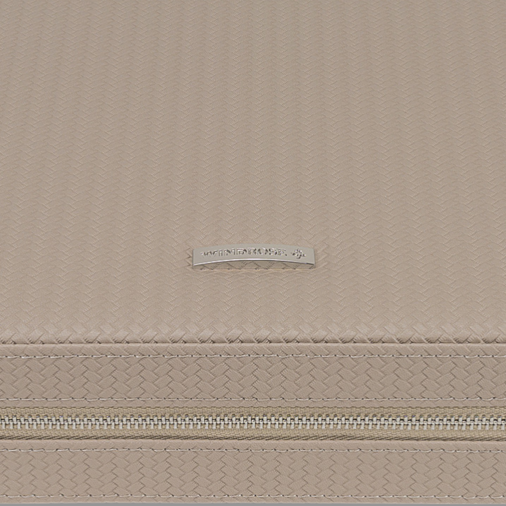 Zipper jewelry box Corbello / taupe
