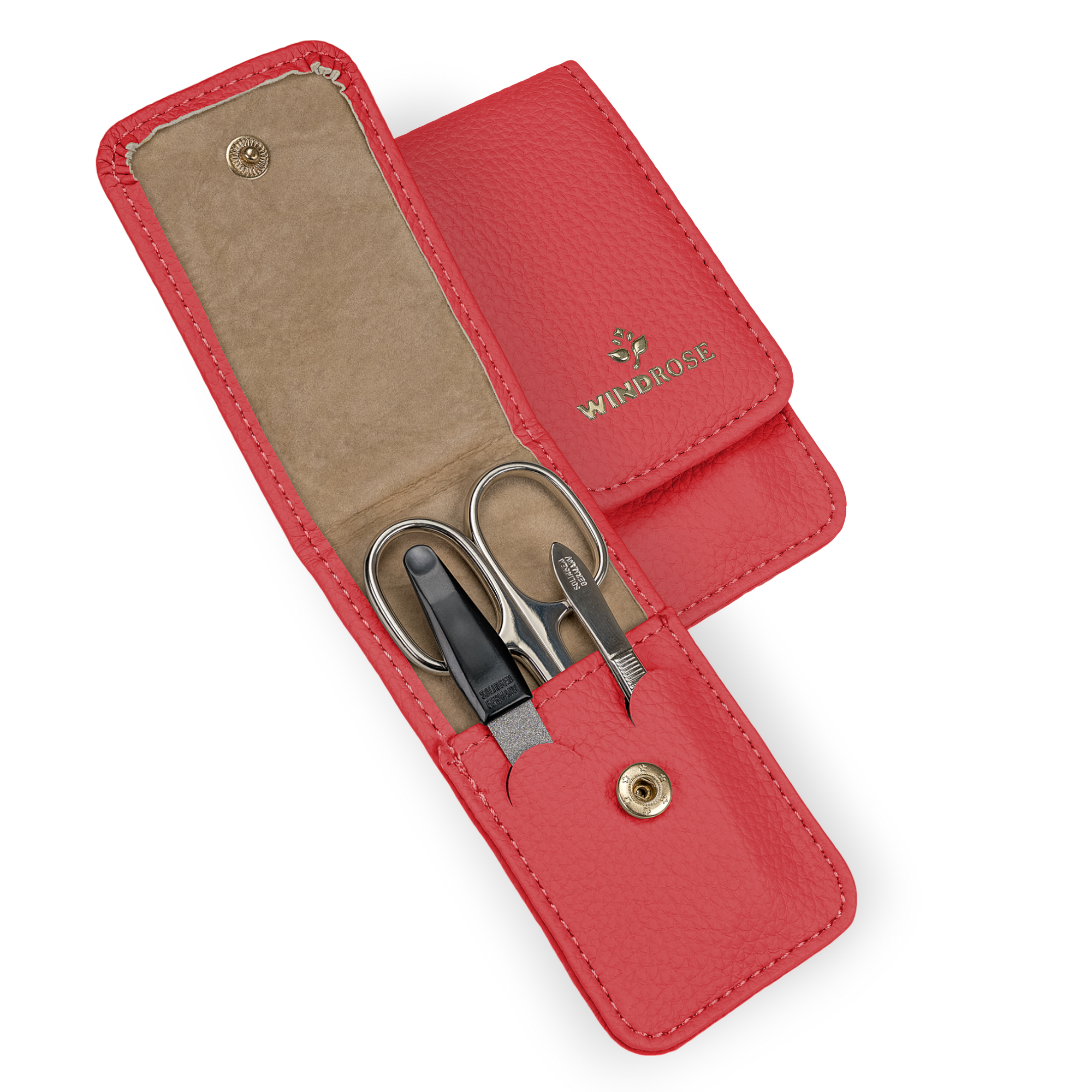 3-piece manicure case Aurora / coral