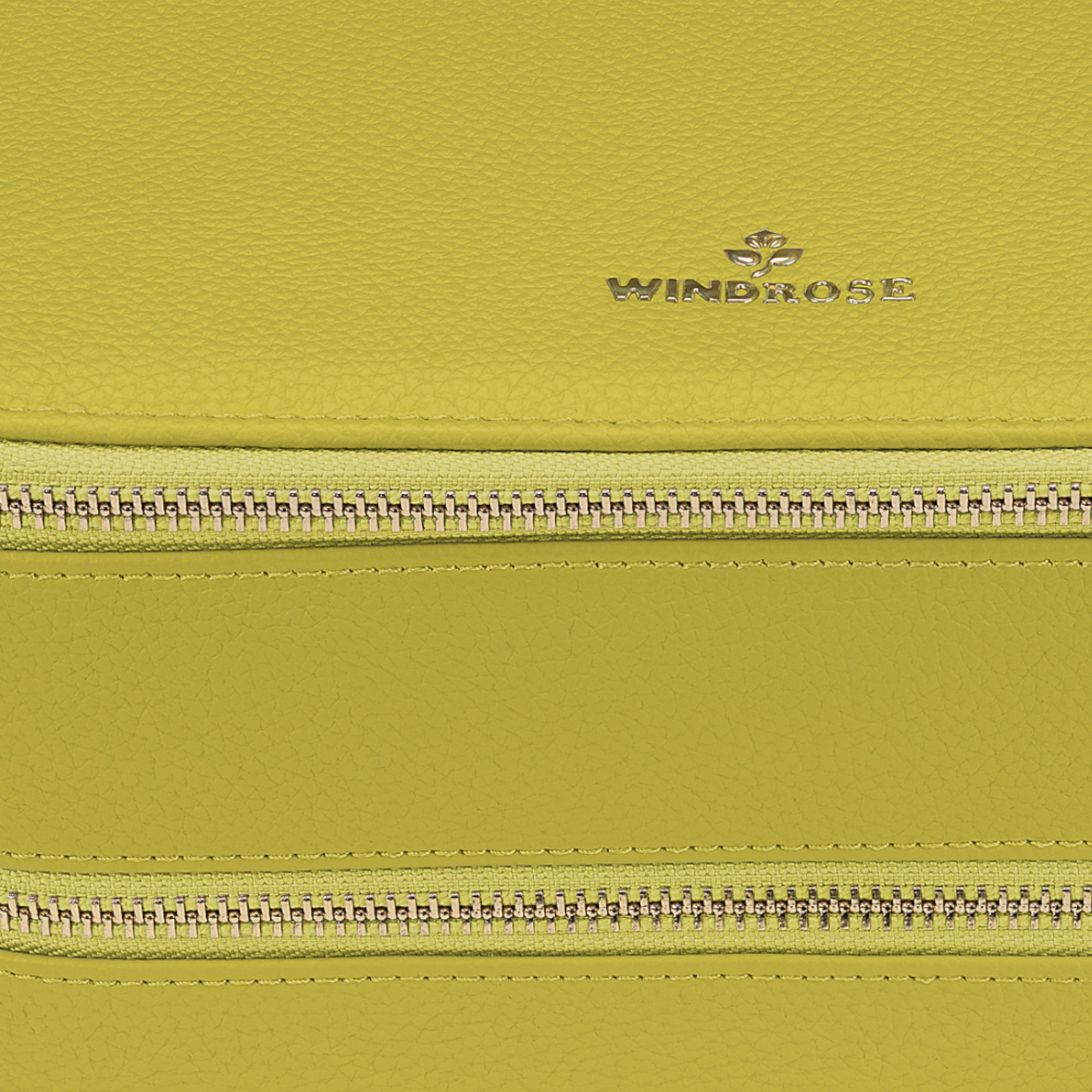 Jewelry case L with zipper Aurora / lime
